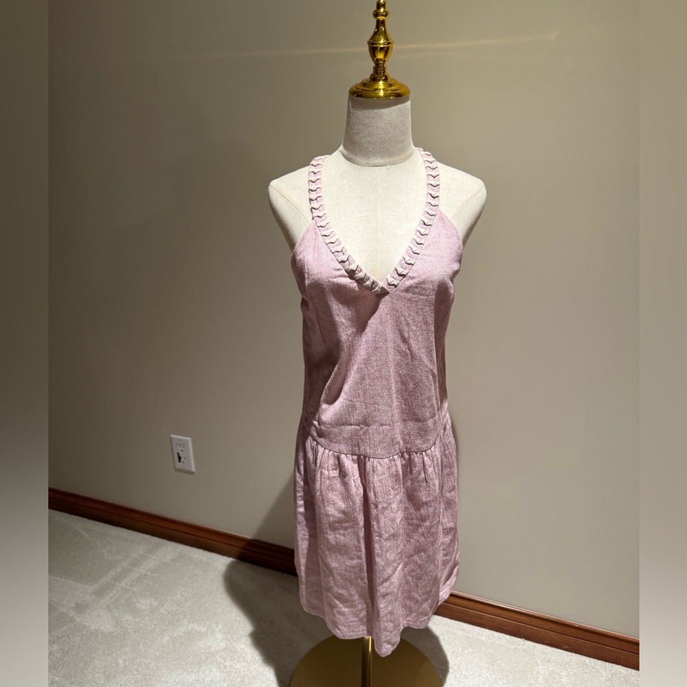 NWT Color Block Pink Sleeveless Mini Dress